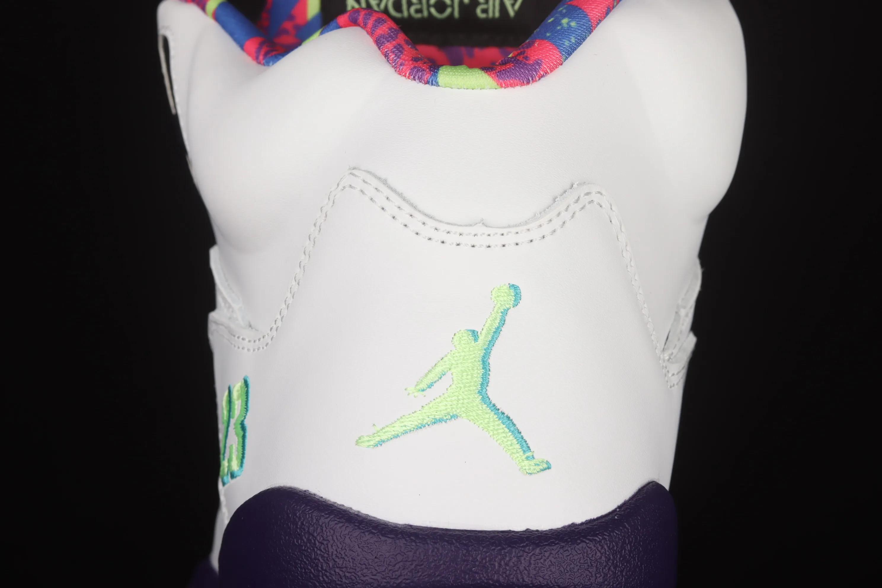 All categories Air Jordan Jordan series basketball shoes Air Jordan 5 G version Air Jordan 5 White Bel-Air AJ5 Joe 5 Fresh Prince 2020 version College Purple DB3335-100